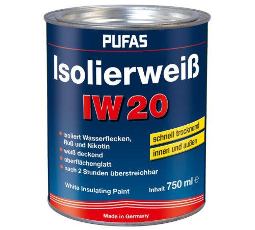 PUFAS Isolierweiß IW20